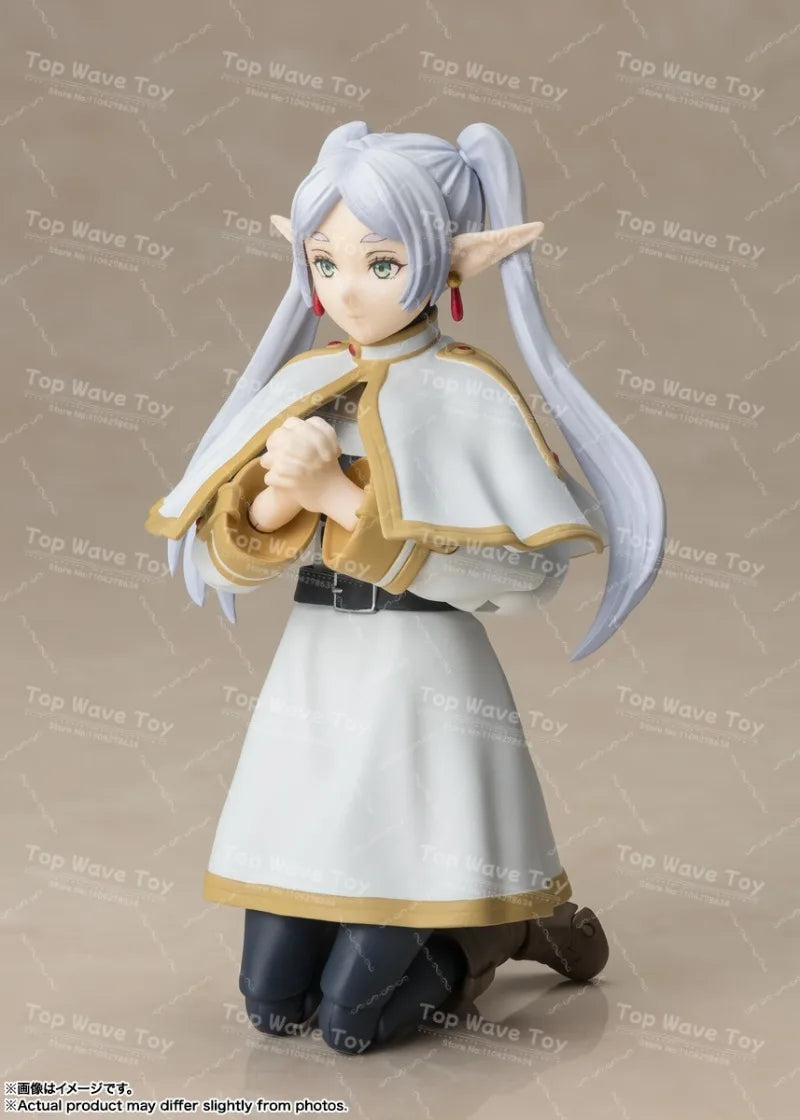 New Stock Bandai Original Box SH Figurats SHF Frieren Beyond Journey's End FERN Anime Action Figure Model Toy Figura PVC Gifts