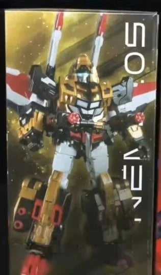 Action Character Transformation Toy Planet X PX-C03, PXC03, IDW, Lion King, Short Wings, Short Wings, Star Knowledge, Box Robot