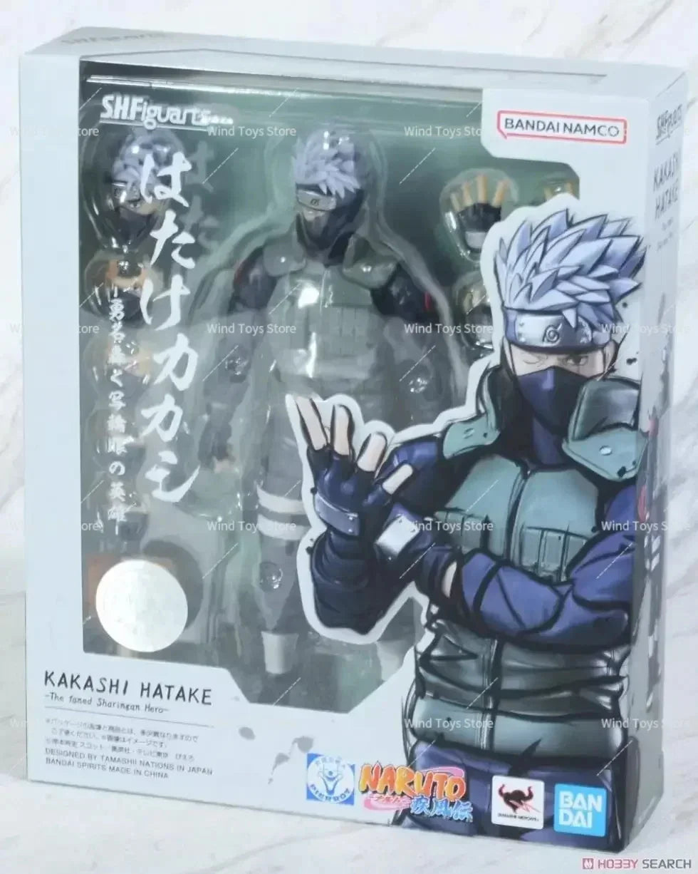 Original Shf Naruto Uzumaki Sasuke Madara Uchiha Sakura Haruno Kakashi Hatake Action Figure Model Toys Anime Figura Gift