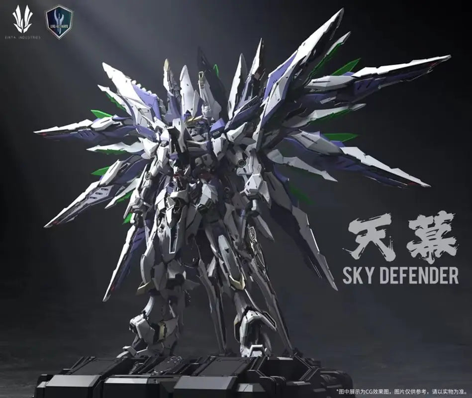In Stock EINTA INDUSTRIES SKY DEFENDER Level-Ultimate NPCM-017 1/72 Assembling Model Mecha Model Pvc Toys Oversize Mecha