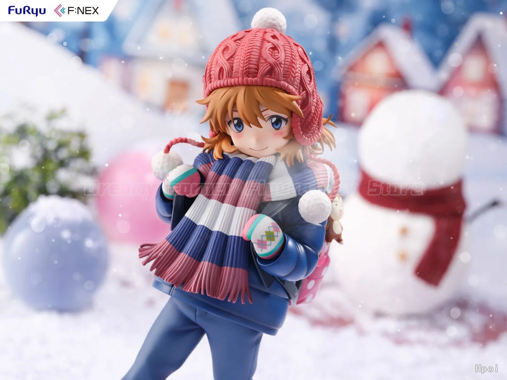 【In Stock】F:NEX S-EVA Soryu Asuka Langrey Winter Ver 1/6 Scale Figure Collection Ornaments