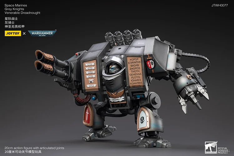 【SF】JOYTOYS 1/18 Action Figure Space Marines Grey Knights Venerable Dreadnought Model Toys Gifts Collection Ornaments