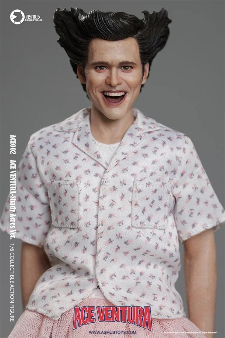 In Stock ASMUS TOYS ACE02 1/6 Scale Classic Pet Detective Jim Carrey Full Set For 12inchs Action Figure Model Toys