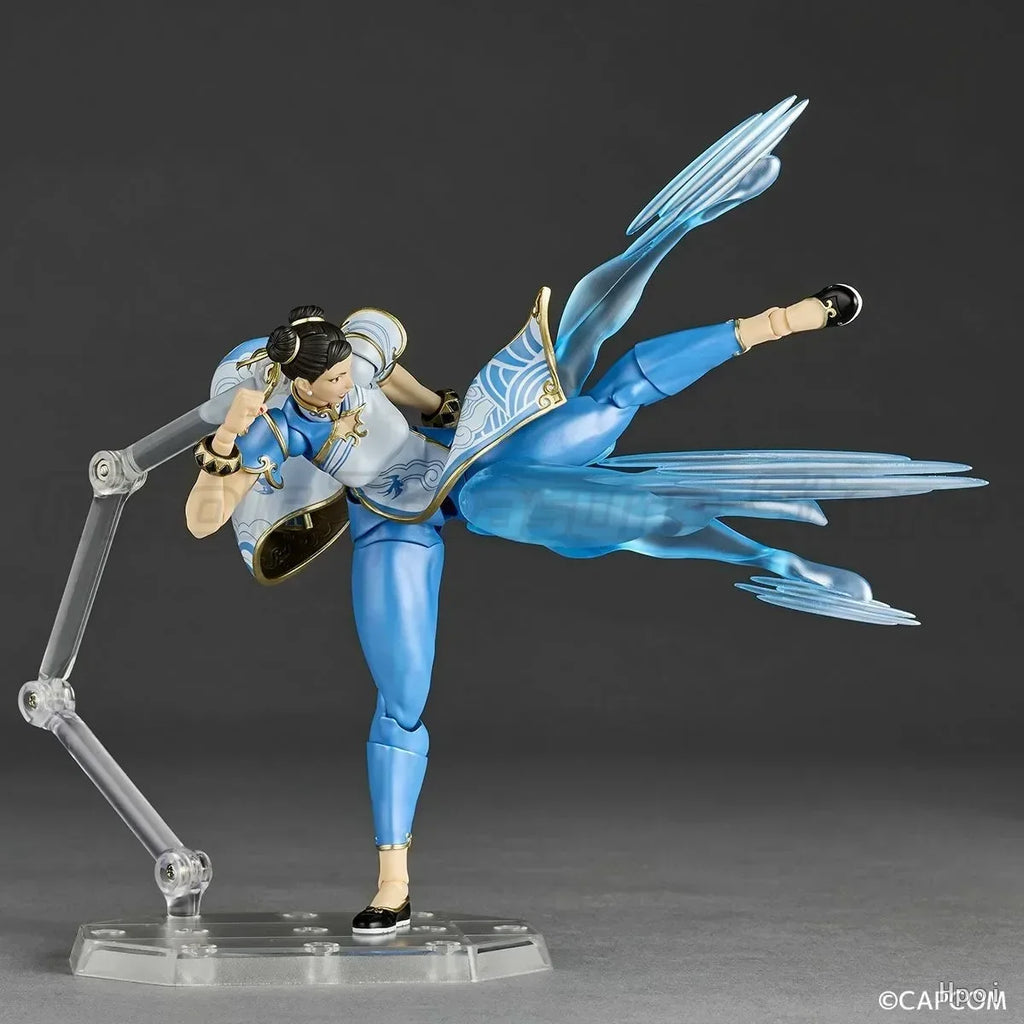 【MT】KAIYODO Revoltech AMAZING YAMAGUCHI Street Fighter 6 Chun Li Action Figure Model Toy Gift Collection