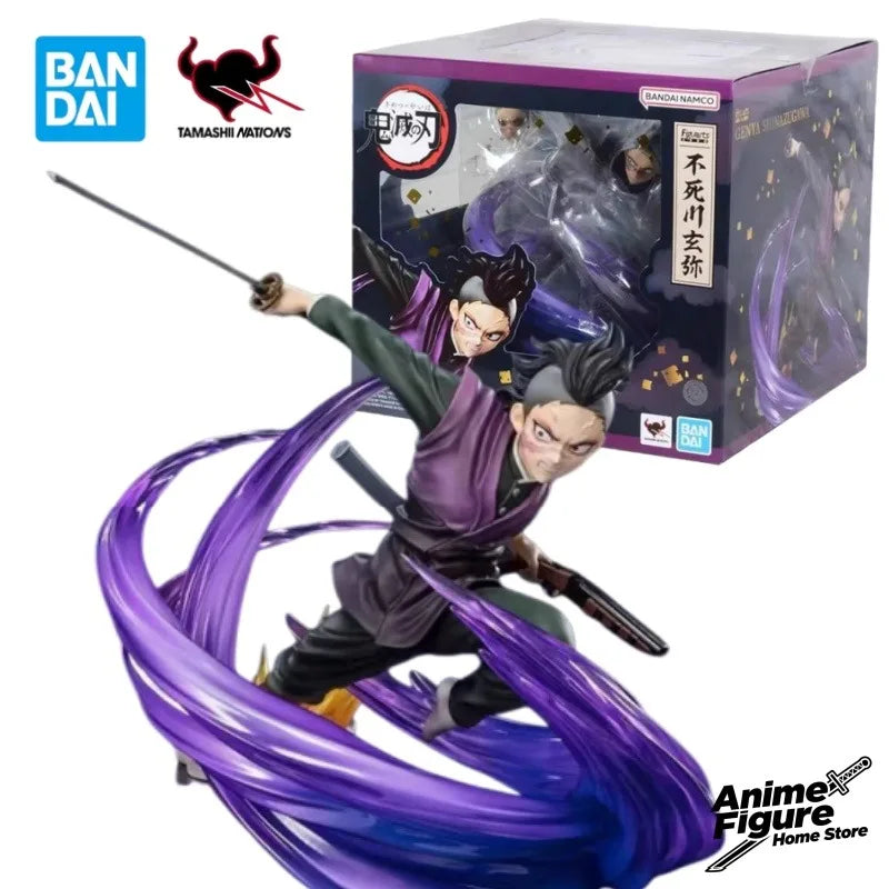 100%Original in Stock Bandai Figuarts ZERO Demon Slayer Shinazugawa Genya Anime Character Toy Model Ornaments Collection Gifts