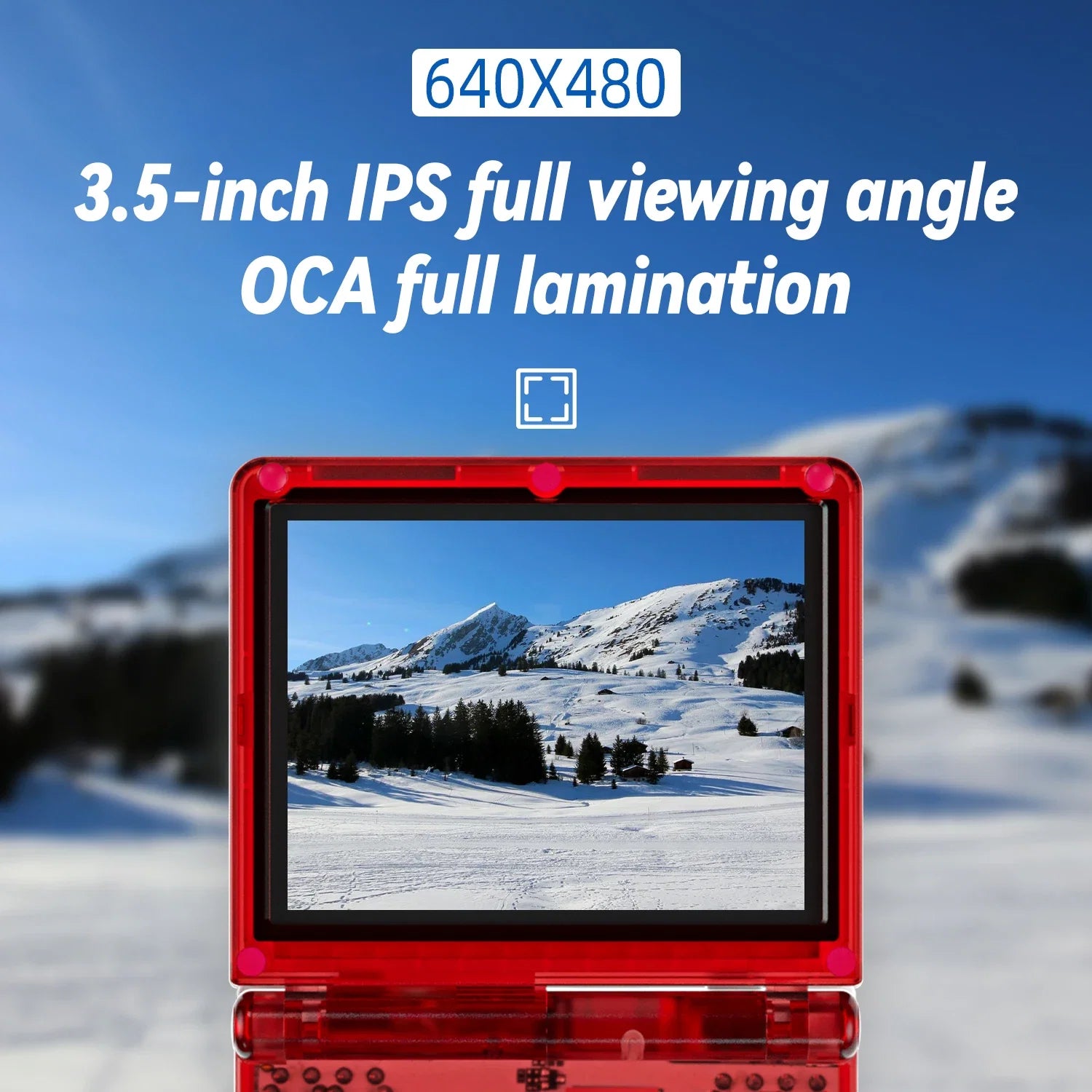 ANBERNIC NEW RG35XXSP Flip Handheld Game Console 3.5 Inch IPS Clamshell Video Gaming Console 64 Bit Linux System 64G Online Play