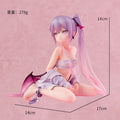 14CM Kneeling Position Eve the Little Demon Anime Collectible Figure GK Garage Kit Model Toys Gift