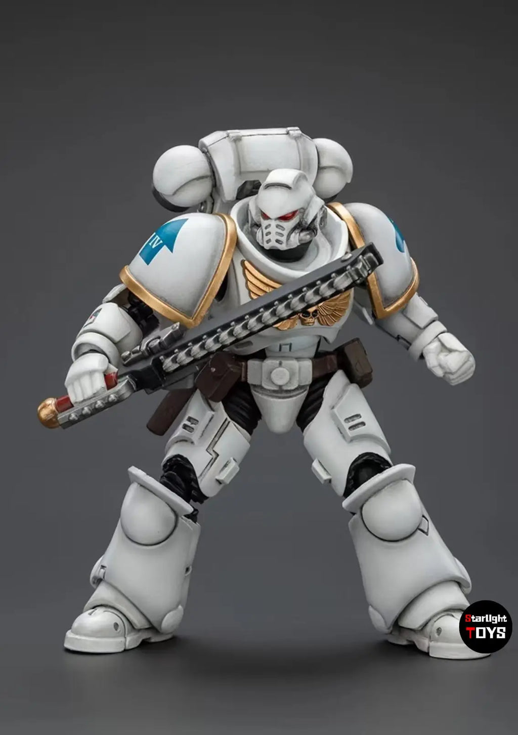 JOYTOY Warhammer 40K 1/18 Action Figure SPACE MARINES WHITE CONSULS INTERCESSORS 1