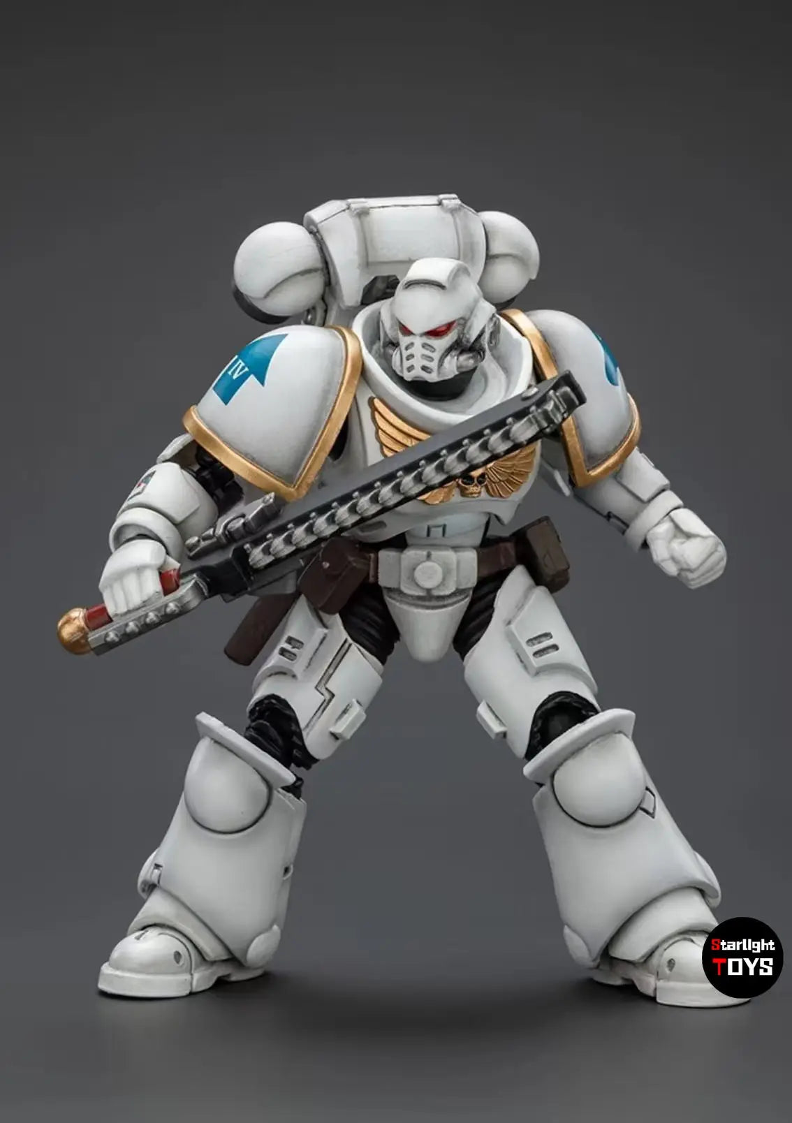 JOYTOY Warhammer 40K 1/18 Action Figure SPACE MARINES WHITE CONSULS INTERCESSORS 1