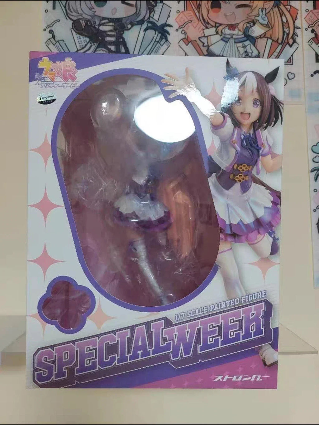 In Stock Original Stronger Prepainted Umamusume: Pretty Derby Special Week 1/7 H=230mm Anime Figure Decoration Collection Gift