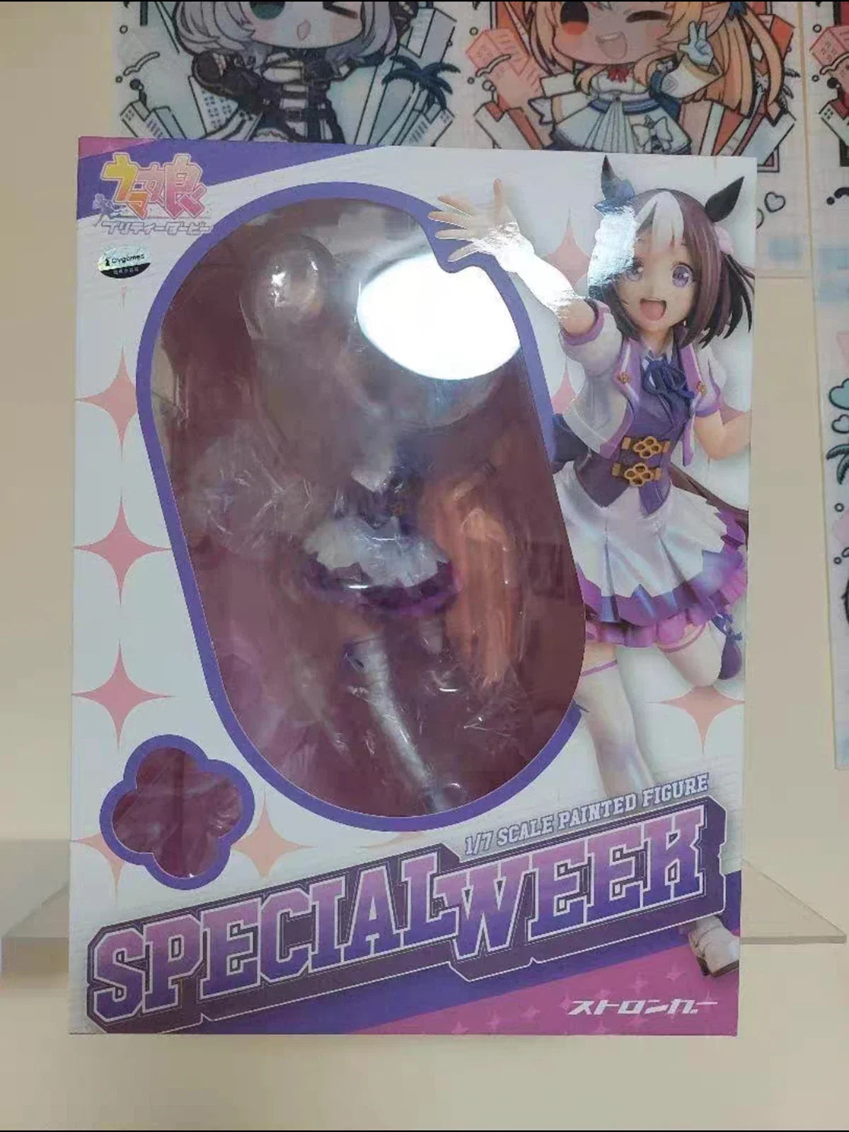In Stock Original Stronger Prepainted Umamusume: Pretty Derby Special Week 1/7 H=230mm Anime Figure Decoration Collection Gift