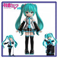 Bruco Building Block Figures Qiyu Edition Hatsune Miku Formula Costume Building Blocks Figurines Desktop Decorative Ornaments