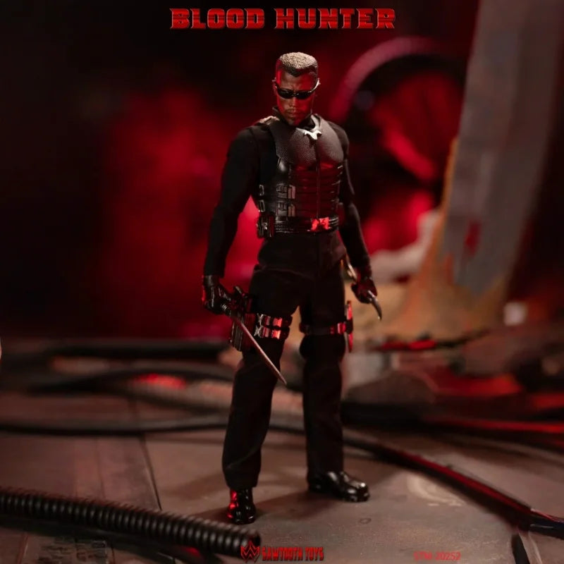 Sawtooth Toys Blood Hunter Action Figure STM20252 Original PVC Collectible Model Full Set Movable Joint Toy Gift Desktop Decor