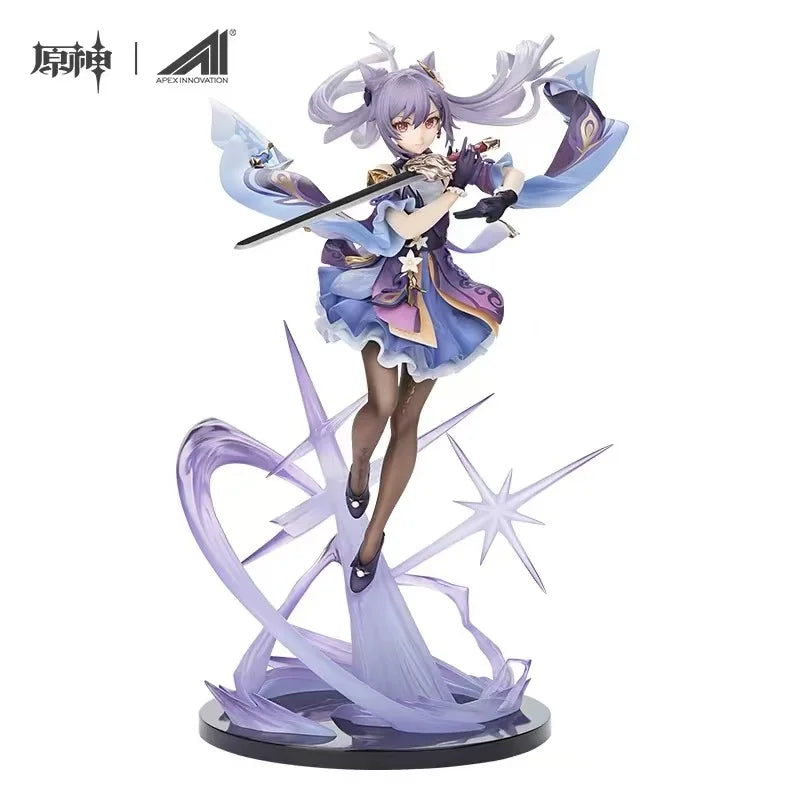 APEX/Genshin Impact Keqing·Thunderstorm Quick Rain Ver.1/7 Static Figure Merchandise Genshin Collectible Model Decoration