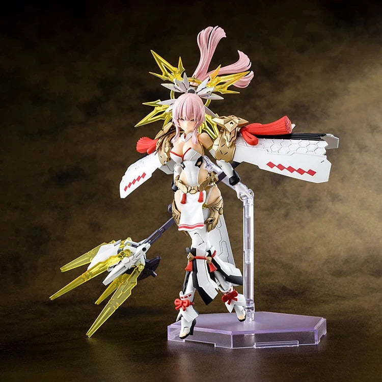 Kotobukiya KP698 1/12 Plastic Assembly Model Goddess Device Series Imperial Miko Full Set For 6inch Action Figure Toys For Gifts