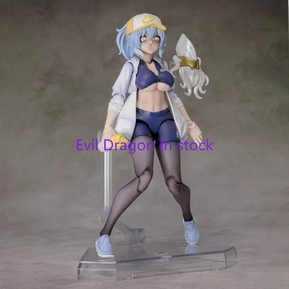 In Stock Alphamax Anime Darkness Comes Karakenya Mobile Suit Girls Daily Fitness Wear Version Model Kit Action Toy Figure Gift