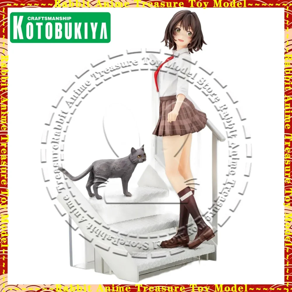In Stock Original Genuine Kotobukiya Bottom-tier Character Tomozaki Hinata Aoi 1/7 PVC Anime Figure Statue Collectible Gift