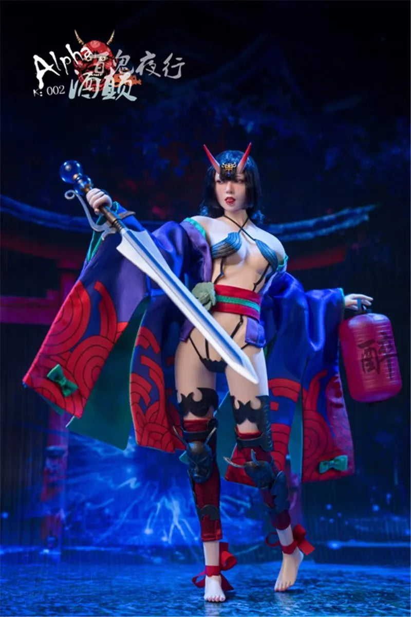 ALPHA K002 1/6 Soldatin Japanisches betrunkenes Mädchen Komplettset 12'' Figur Modell Spielzeug Auf Lager