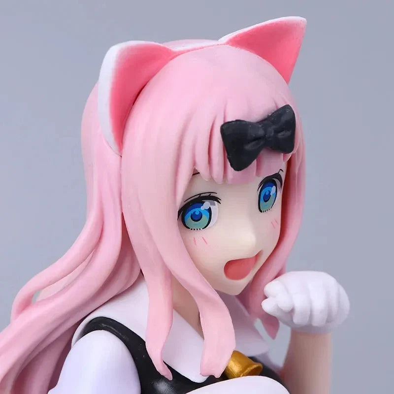 22CM Anime Kaguya sama wa Figure Kokurasetai Tensai tachi no Ren'ai Zunousen Shinomiya Kaguya 1/7 Model Toy Gift Aciton Figure