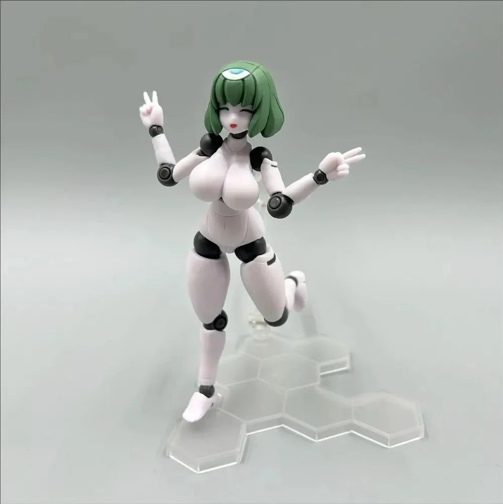 Polynian Fll Janna Anime Figure Iana Action Figurine Robot Neoanthropinae Polynian Pvc Statue Model Doll Decoration Toy Gift