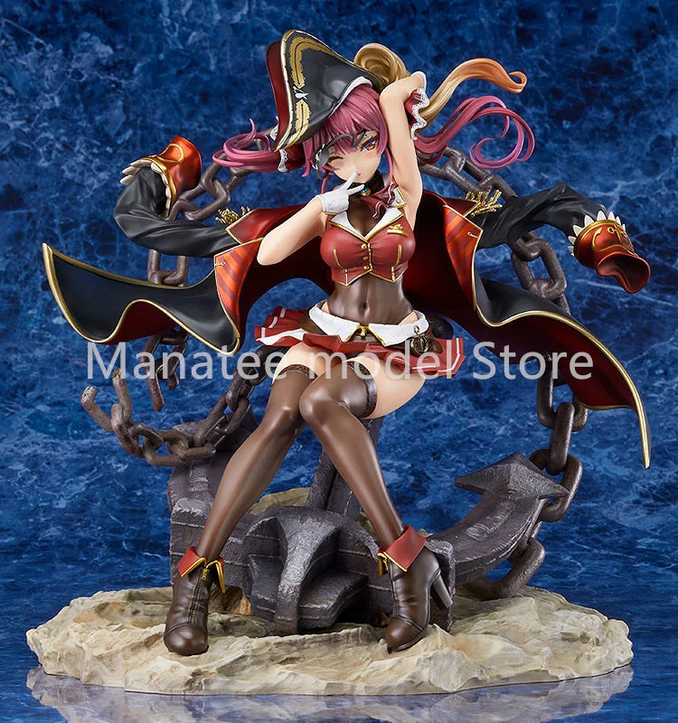 Max Factory Original Hololive Houshou Marine 1/7 PVC Action Figure Anime Model Toys Collection Doll Gift