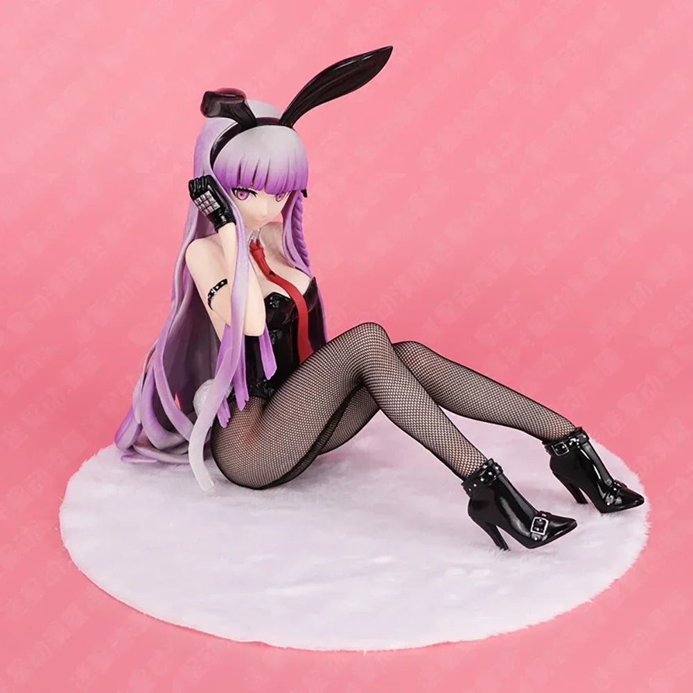 22cm Danganronpa Kibou no Gakuen to Zetsubou no Koukousei Kirigiri Kyouko 1/4 Bunny Anime PVC Actionfigur Spielzeug Spielmodell Puppe