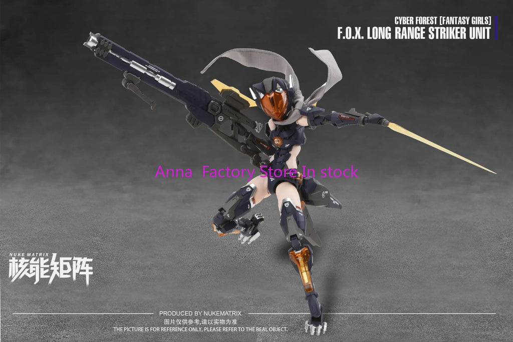 Spot  NUKE MATRIX FOX Range Unit Cyber Forest Fantasy Action Figures with Box