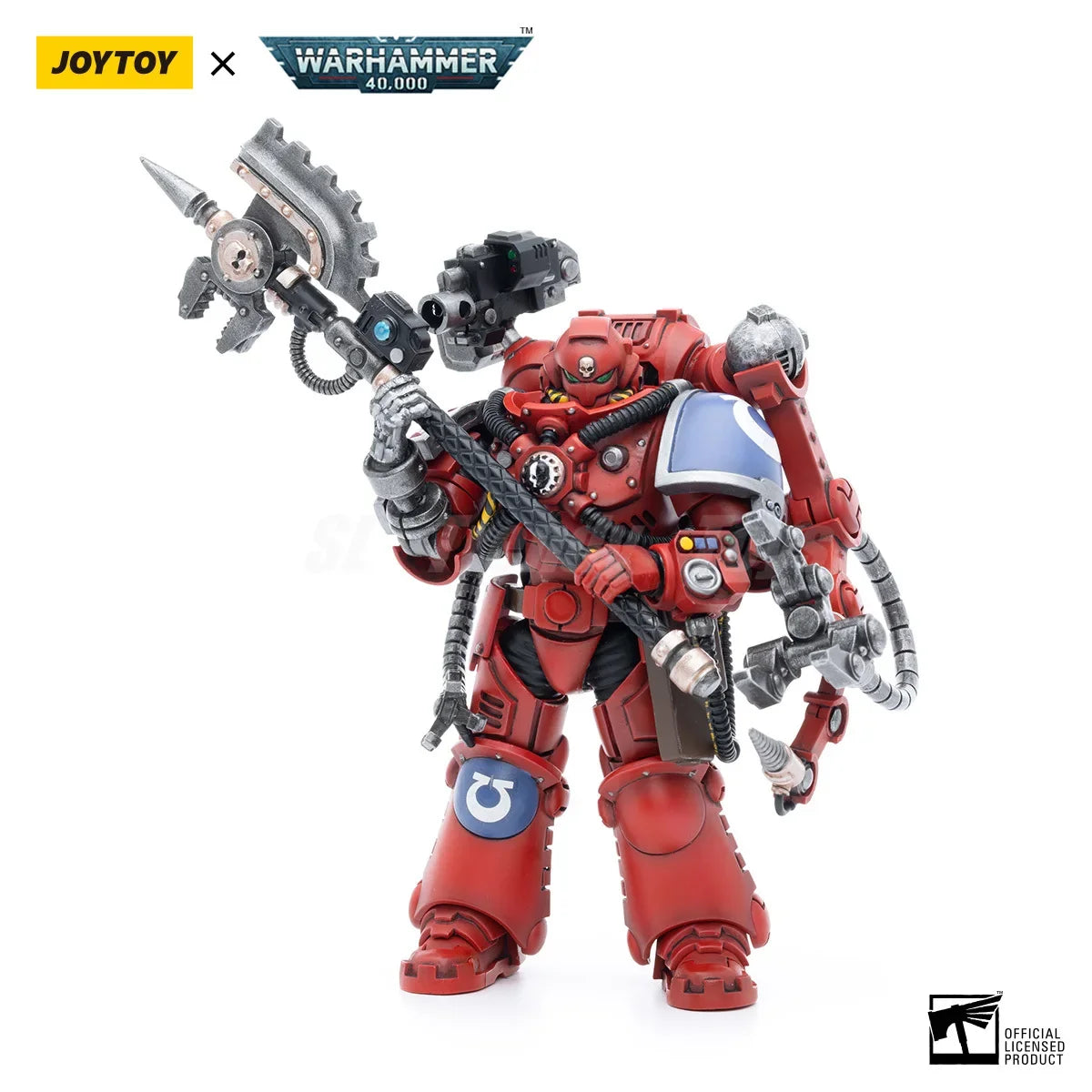 JOYTOY Warhammer 40K Ultramarines Primaris Techmarine 1/18 Action Figures Toys Collection Model
