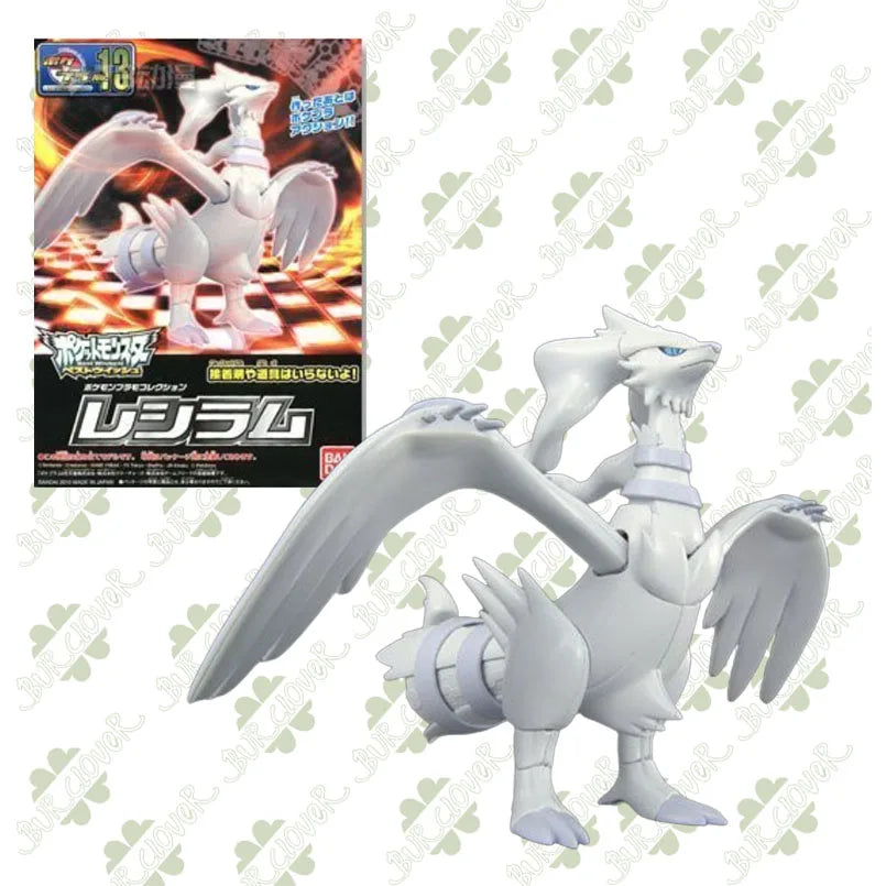 Bandai Original Pokémon Evolution Series Regular Edition Cobalion Virizion Keldeo Dark Kyurem Assembly Model Toys