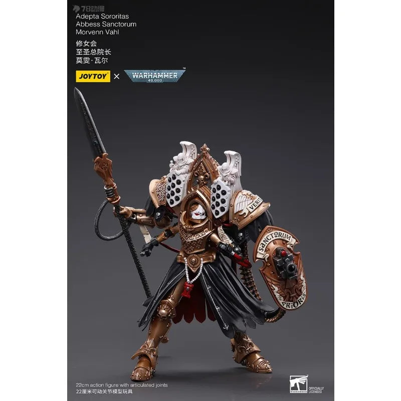 JOYTOY Genuine JOYTOY X Warhammer 40K Series The Holy Mother of The Sisters of Soul Mowenwar Finished Model Toys Collectibles