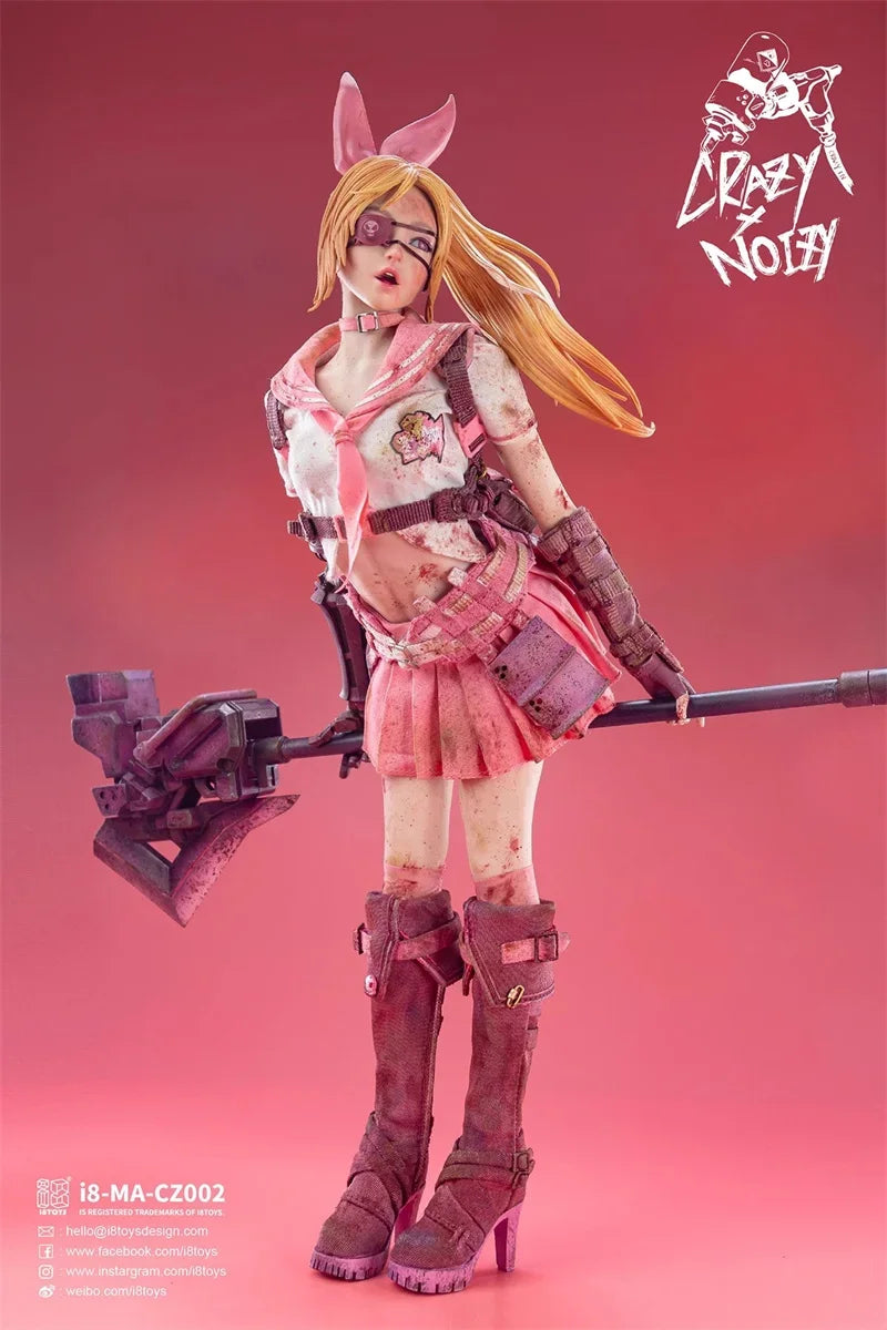 1/6 Scale I8TOYS CANDY I8-MA-CZ001/002 Beautiful Strong Sexy Female Soldier Complete Set Full Set Fit In Stock Action Figure Toy