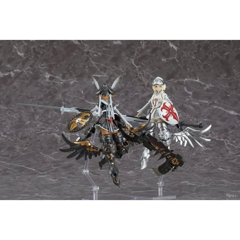 【In Stock】Original GSC Max Factory PLAMAX GO-01 GO-02Divine Wing Demon War Knight Emi Asmode Action Figures Model Collection