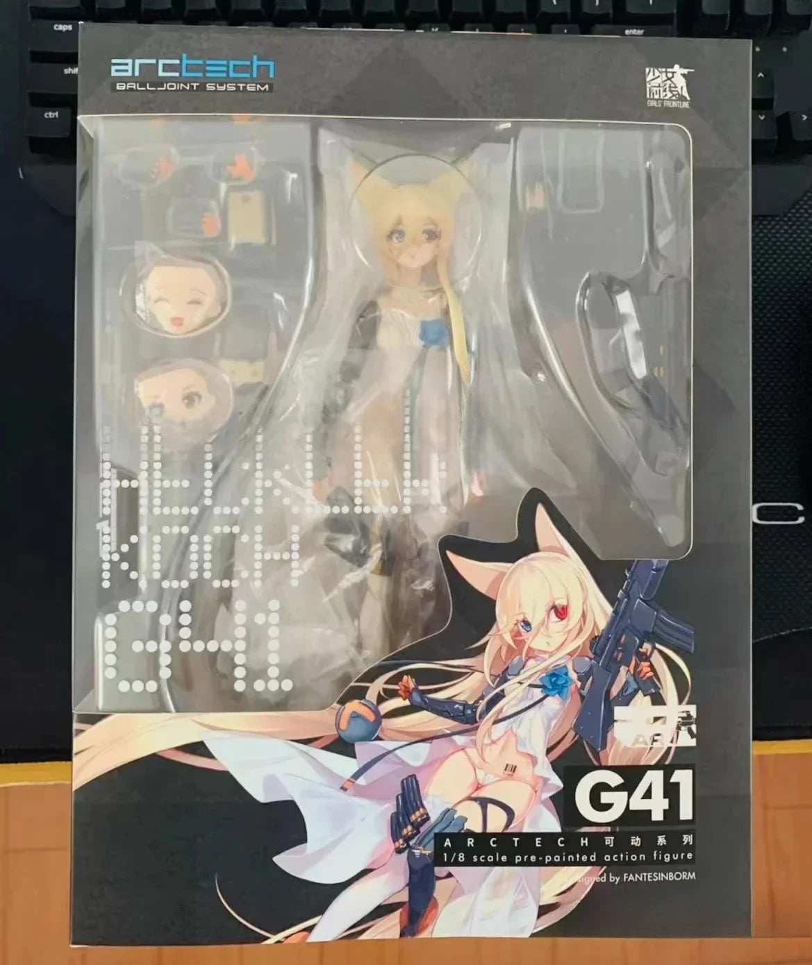 FuryU Original Girl Frontline Medium 1/7 Pvc Action Figure Anime Model Toy Collection Doll Gift