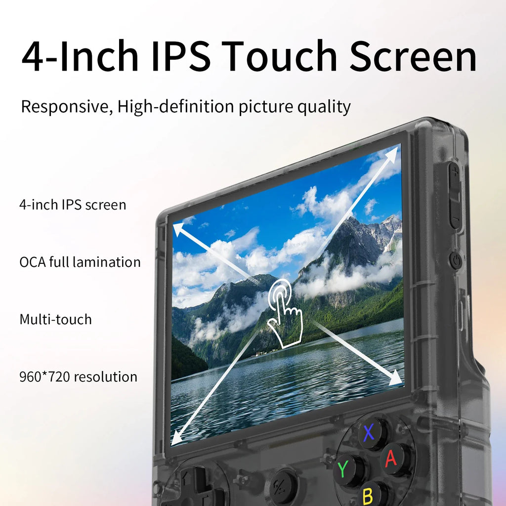 ANBERNIC RG406V Retro Handheld Games Console 4" IPS Multi-touch WIFI Android Video Gaming Player Supports 1080p Output Streaming