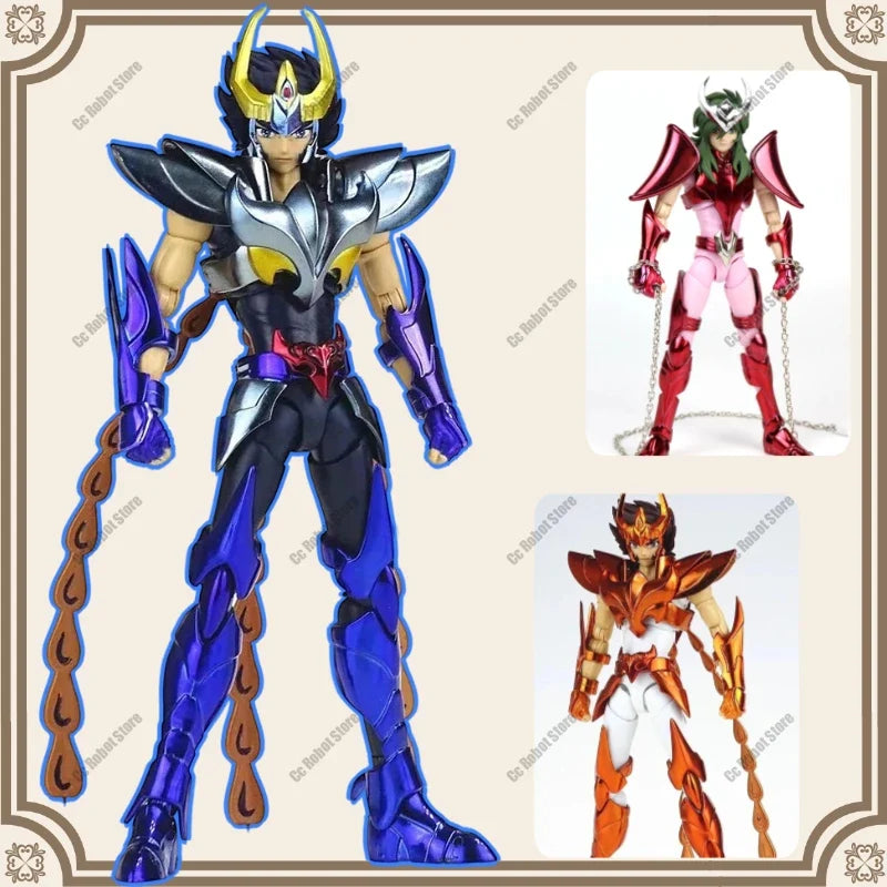 [In Stock] GT Saint Seiya Myth Cloth EX Gemini Shun Phoenix Ikki V3 Final Bronze Cloth Metal Armor Collectible Figure GT Model