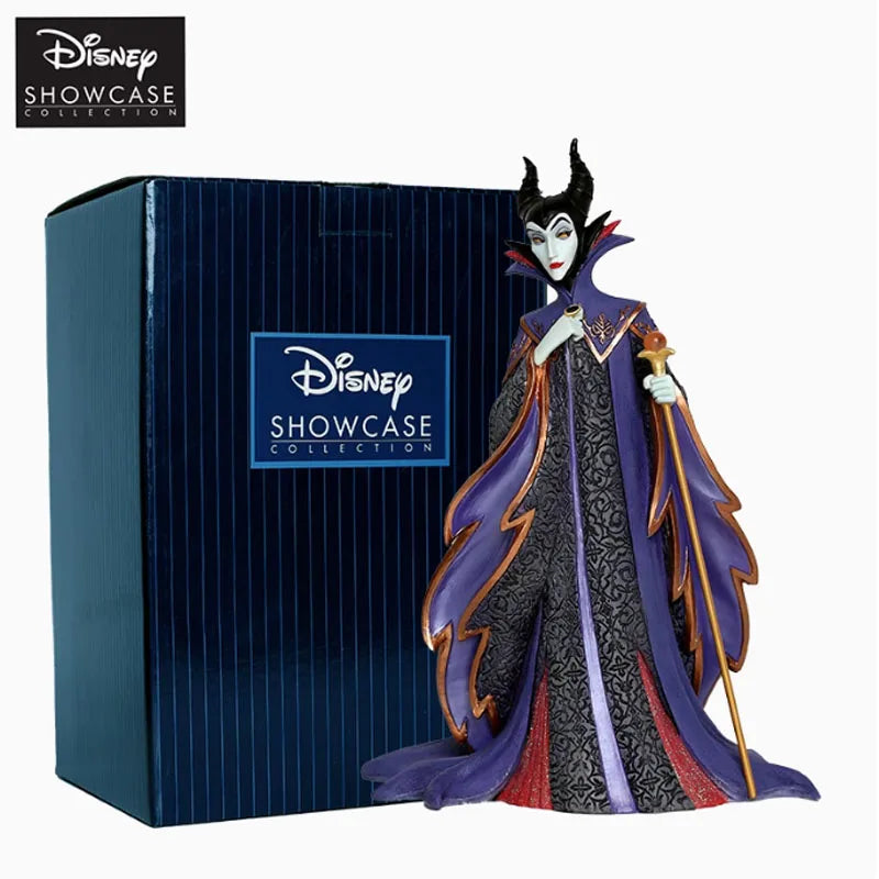 Disney Original Garage Kit Sleeping Beauty Maleficent&evil Dragon 223MM Anime Action Figures Toys for Boys Gift Model Ornaments