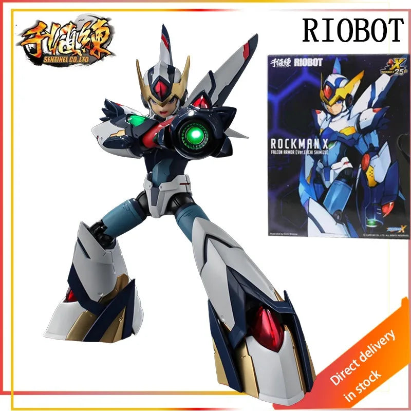 Sentinel-toys  Original Mecha Integrated RIOBOT Series Letin/Mega Man/Giant God&Pegasus Action Figure Model Toys Movable Mode