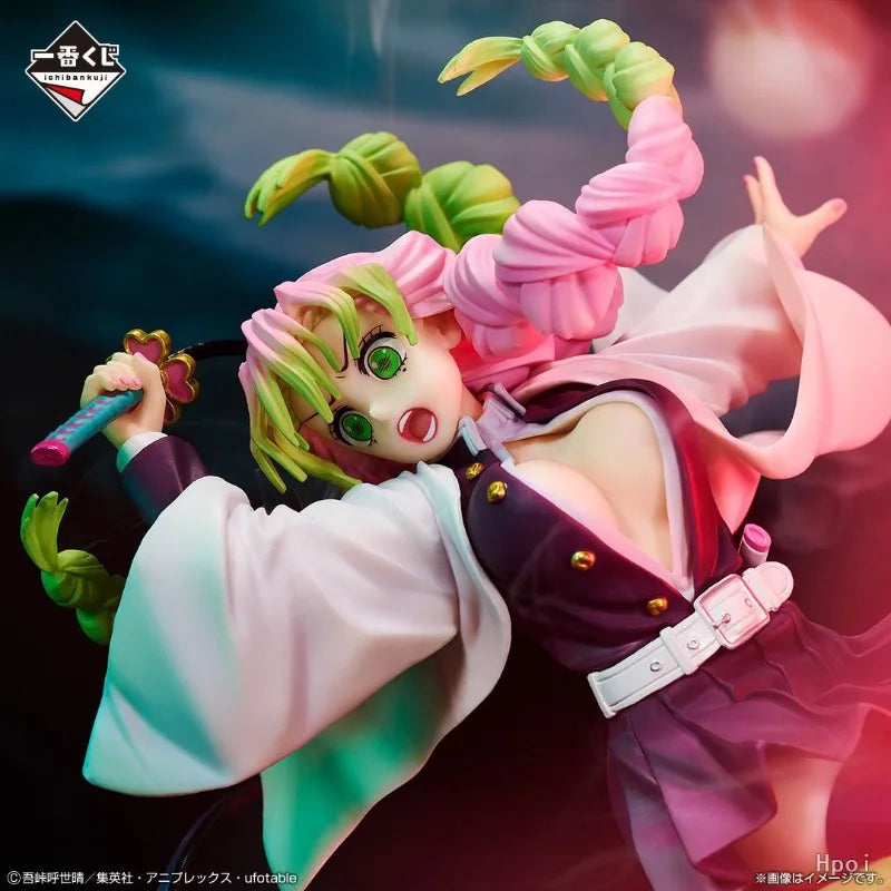Kanroji Mitsuri Japan Bandai Banpresto Ichiban Kuji Demon Slayer Forging Knife Village C Belohnung Anime Figur Modell Geschenk Spielzeug