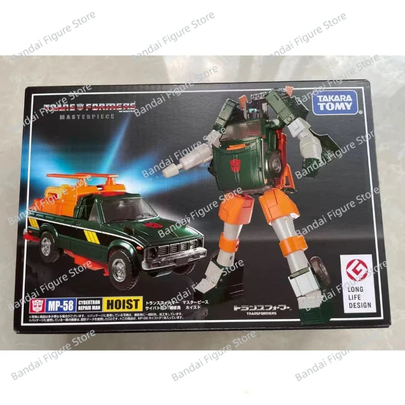 In Stock TAKARATOMY Transformers Masterpiece MP-58 Hoist Anime Action Figure Toy Gift Model Collection Hobbies