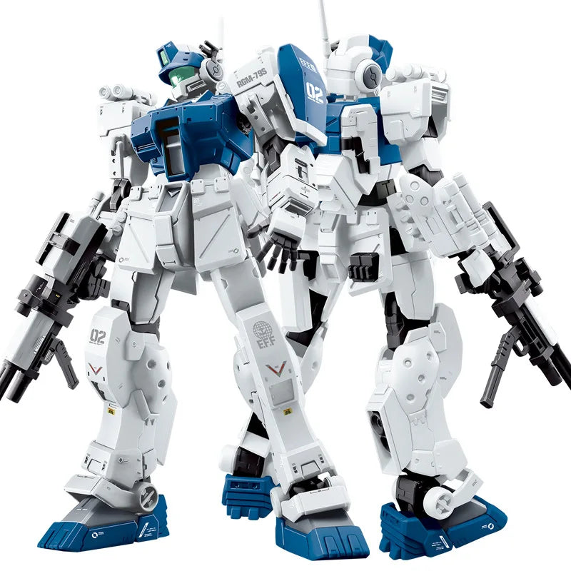 XFS HG 1/144 RGM-79S GM Spartan Cold Districts DIY Type Jimsbada Assembly Model Kit Action Figures Robot Plastic Model Toy Gift