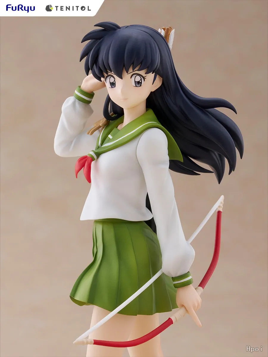 【FS】Original FuRyu TENITOL Inuyasha Higurashi Kagome Figure Model Gift Collection