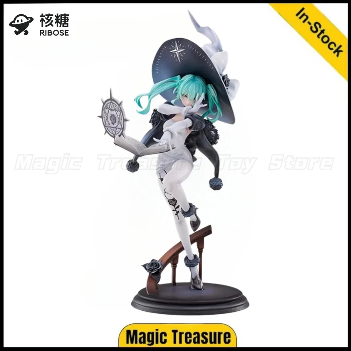 【In stock】 Original RIBOSE RISE UP Series Miku Fantasia Witch 25cm Anime Character Model Toy