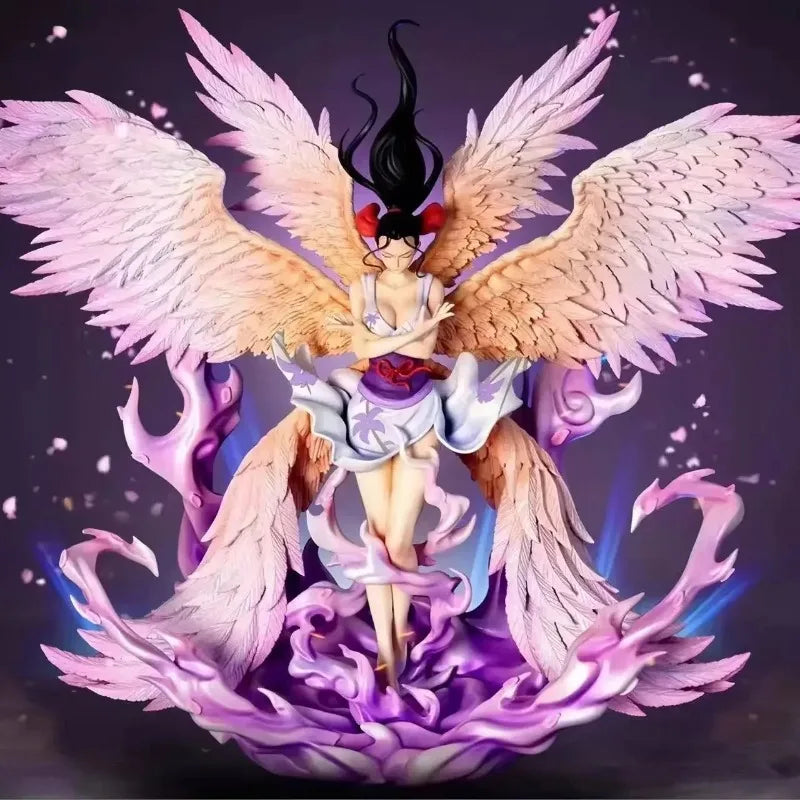 In Stock JT Toys One Piece Action Anime Figure Figurine Nico Robin 6 Wings 2 Heads Version Ornament Collectible Model Gift Toys