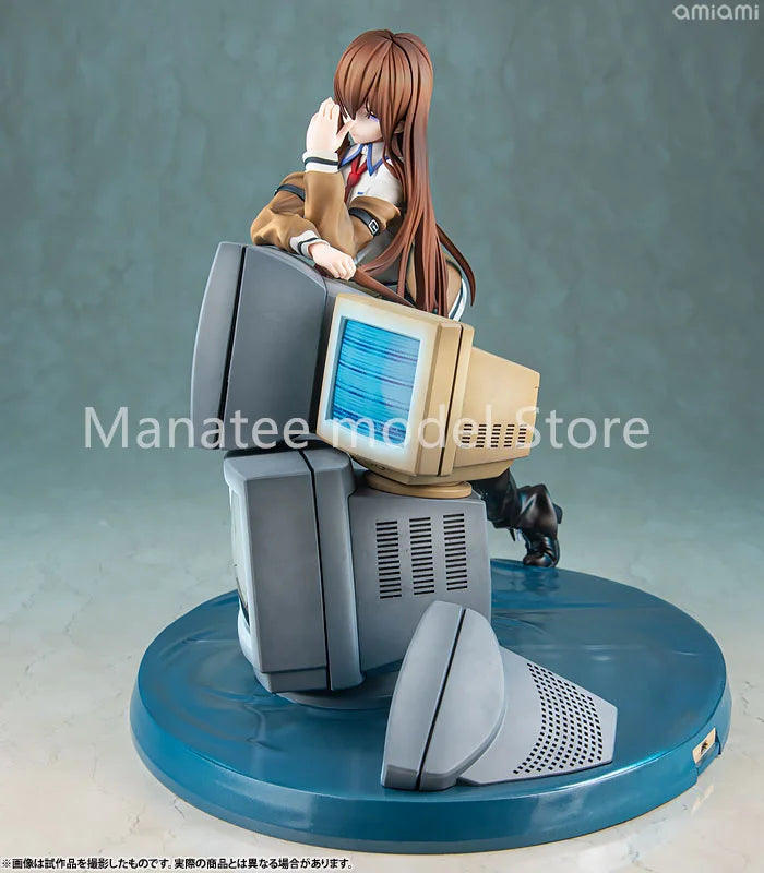 KADOKAWA Original Kurisu Makise With LED Light-Up Feature 1/7 PVC Action Figure Anime Model Toys Collection Doll Gift