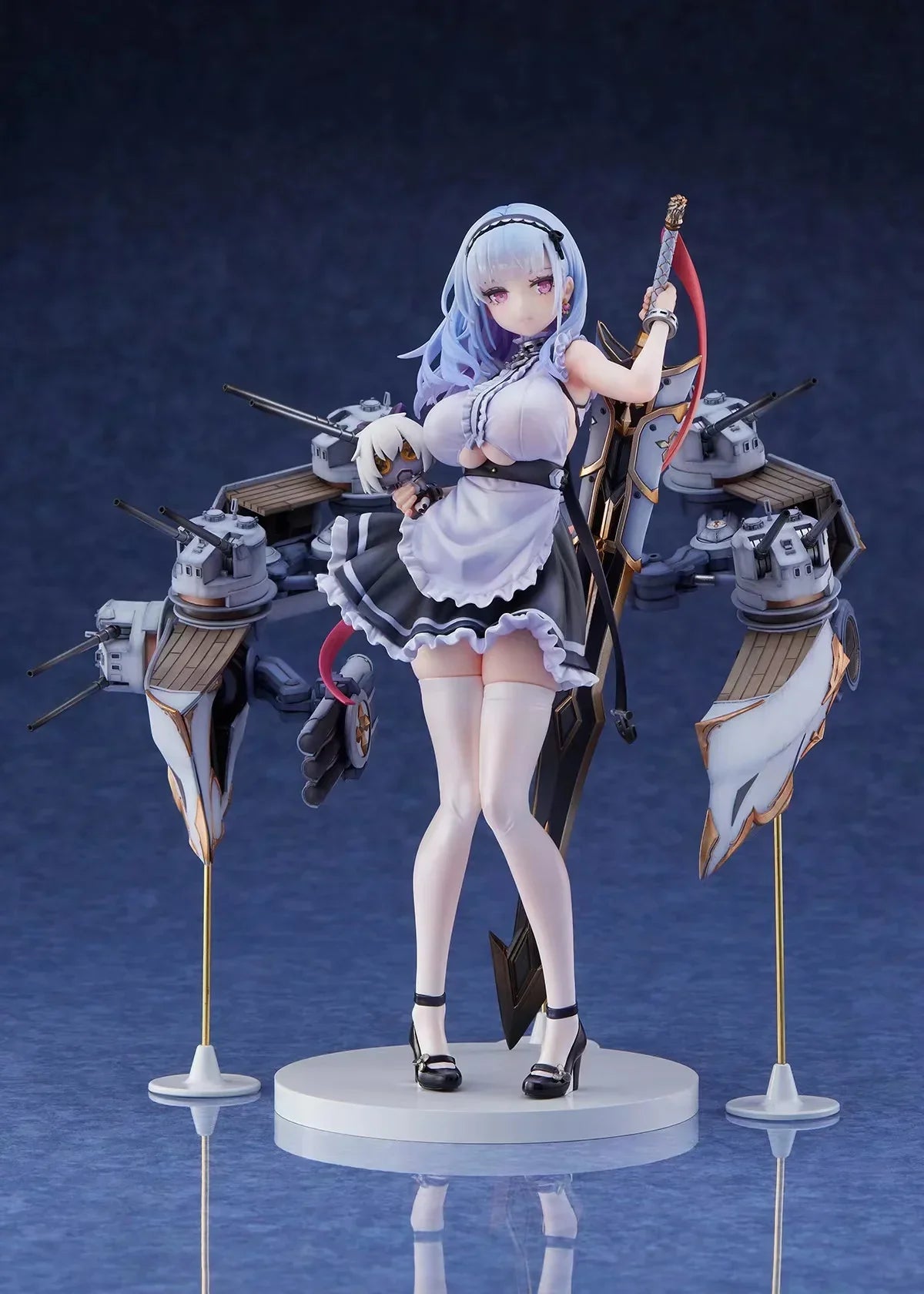 Original Alice Glint Knead Azur Lane Dido royal navy light cruiser Anime Action  Figure PVC Collectible Model toy Game Periphery