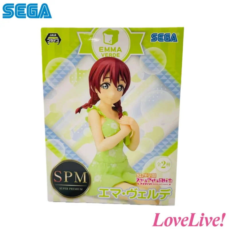 In Stock Sega Original Lovelive! Emma Verde Asaka Karin Action Figure Model Doll Brand New Boxed Toys Model Garage Collectible