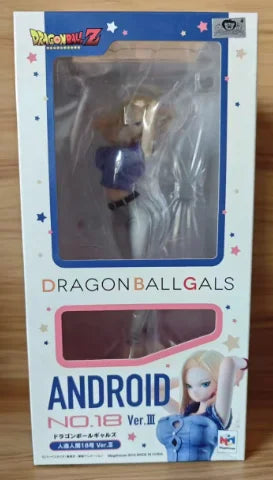 【DE】 MegaHouse Dragon Ball Gals Dragon Ball Z Künstliche Welt Nr. 18 Ver. III Figuren Modelle Spielzeuge Geschenke