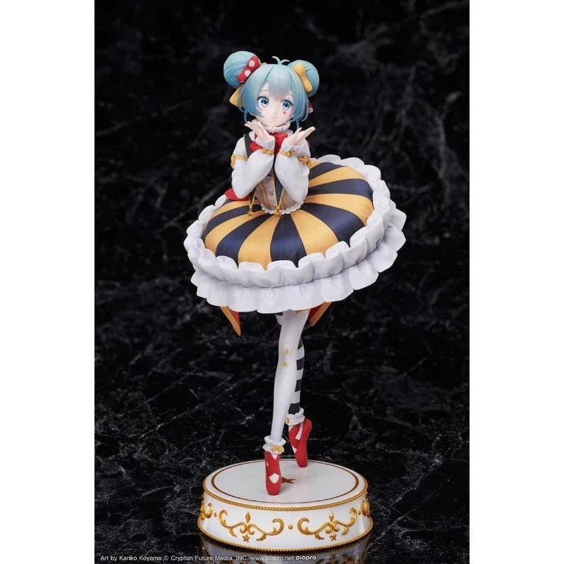 Design COCO circus miku 100% Original genuine 244mm PVC Action Figure Anime Figure Model Toys Figure Collection Doll Gift