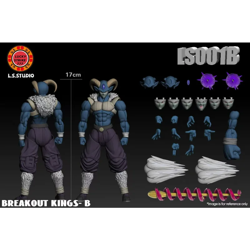 Shipping Soon! L.S.Studio Dragon Ball Super Moro Figure Breakout Kings A B Anime Action Figures Figurine Model Toys Gifts
