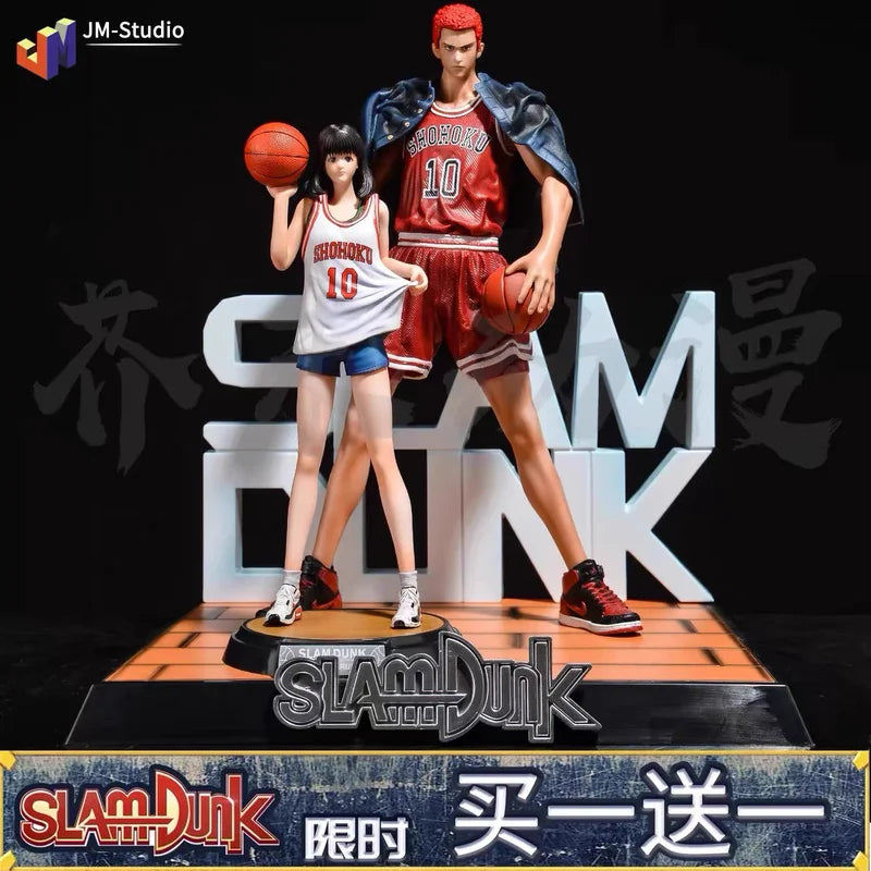 33CM anime SLAM DUNK  Sakuragi Hanamichi Action Figures Anime Pvc Model Statue Collectible Toy Decoration Doll Children Gifts